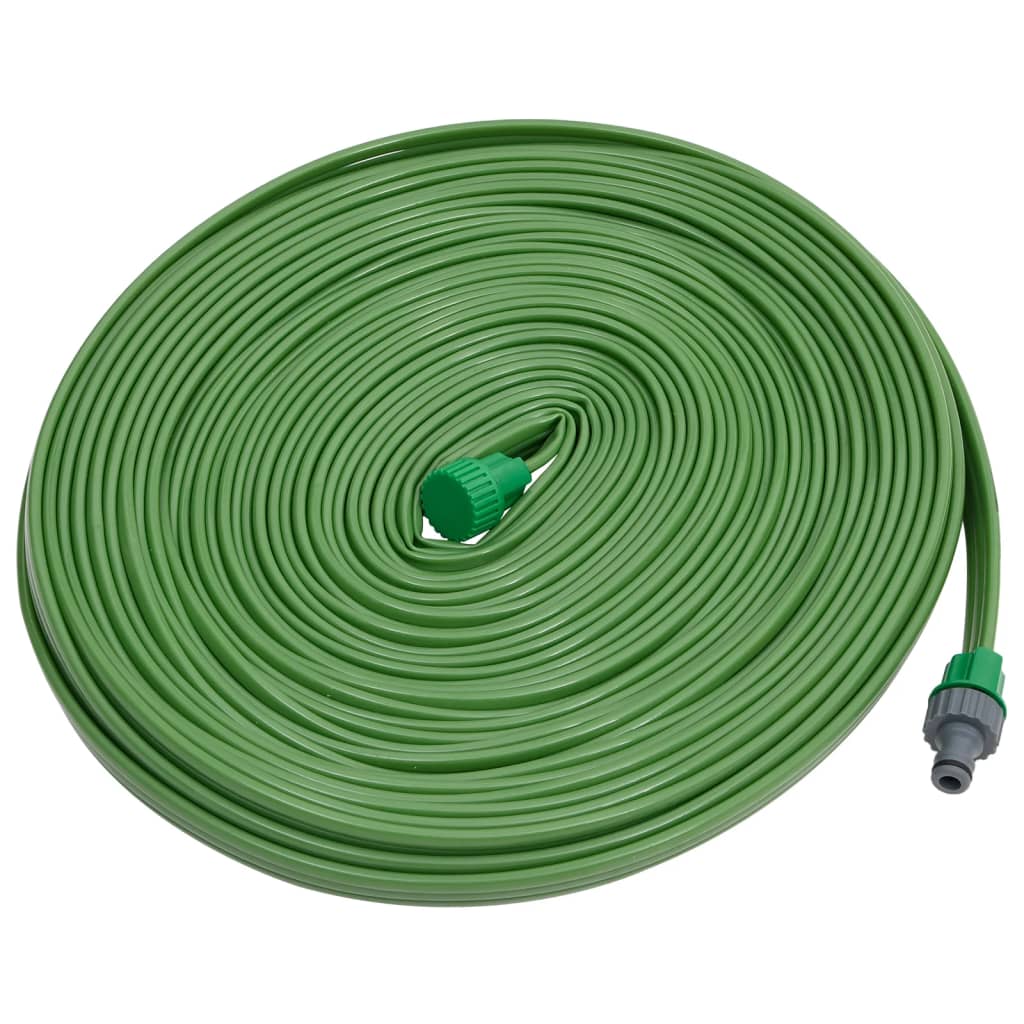 3-pipe sprinkler hose green 15 m PVC