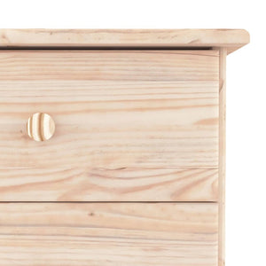 Kommode ALTA 112x35x73 cm heltre furu