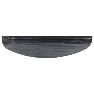 Selvklebende trappematter 10 stk antrasitt 56x17x3 cm
