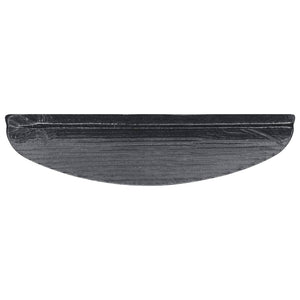 Selvklebende trappematter 10 stk antrasitt 65x22,5x3,5 cm