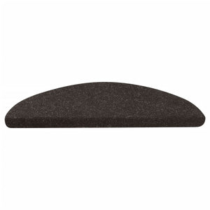 Selvklebende trappematter 10 stk svart 65x22,5x3,5 cm
