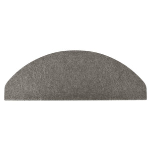 Selvklebende trappematter 10 stk grå 56x17x3 cm