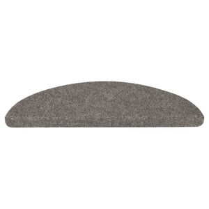 Selvklebende trappematter 10 stk grå 65x22,5x3,5 cm