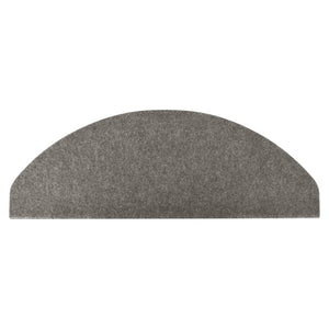 Selvklebende trappematter 10 stk grå 65x22,5x3,5 cm