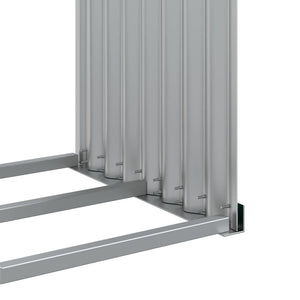 Vedholder grønn 120x45x100 cm galvanisert stål