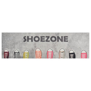 Kjøkkenteppe vaskbar Shoezone 60x180 cm fløyel