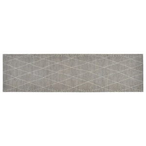 Kjøkkenteppe vaskbar Rhombus 45x150 cm fløyel