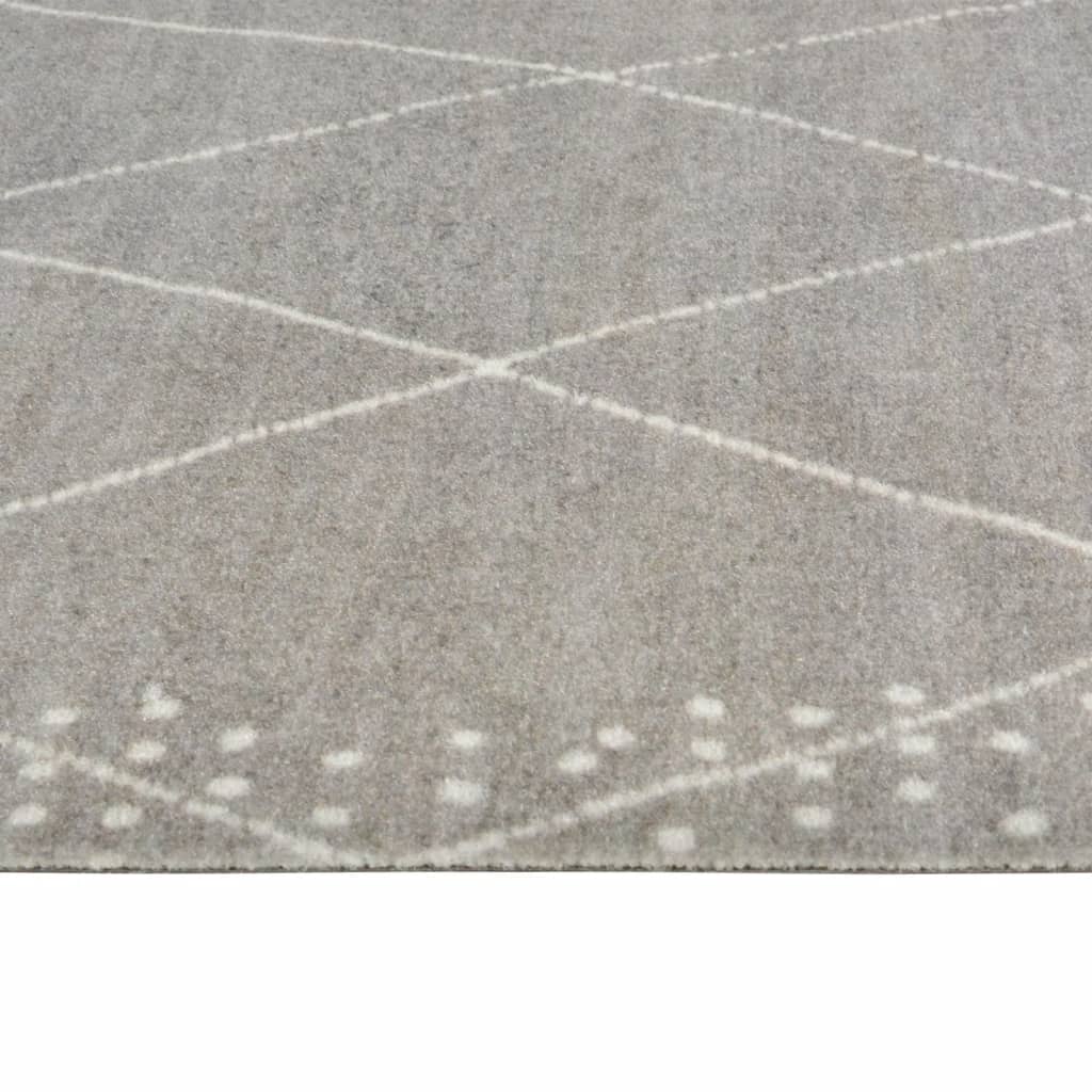 Kjøkkenteppe vaskbar Rhombus 45x150 cm fløyel