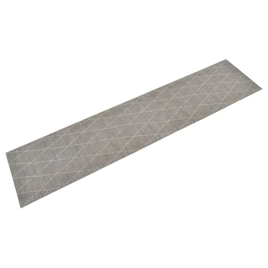 Kjøkkenteppe vaskbar Rhombus 60x300 cm fløyel