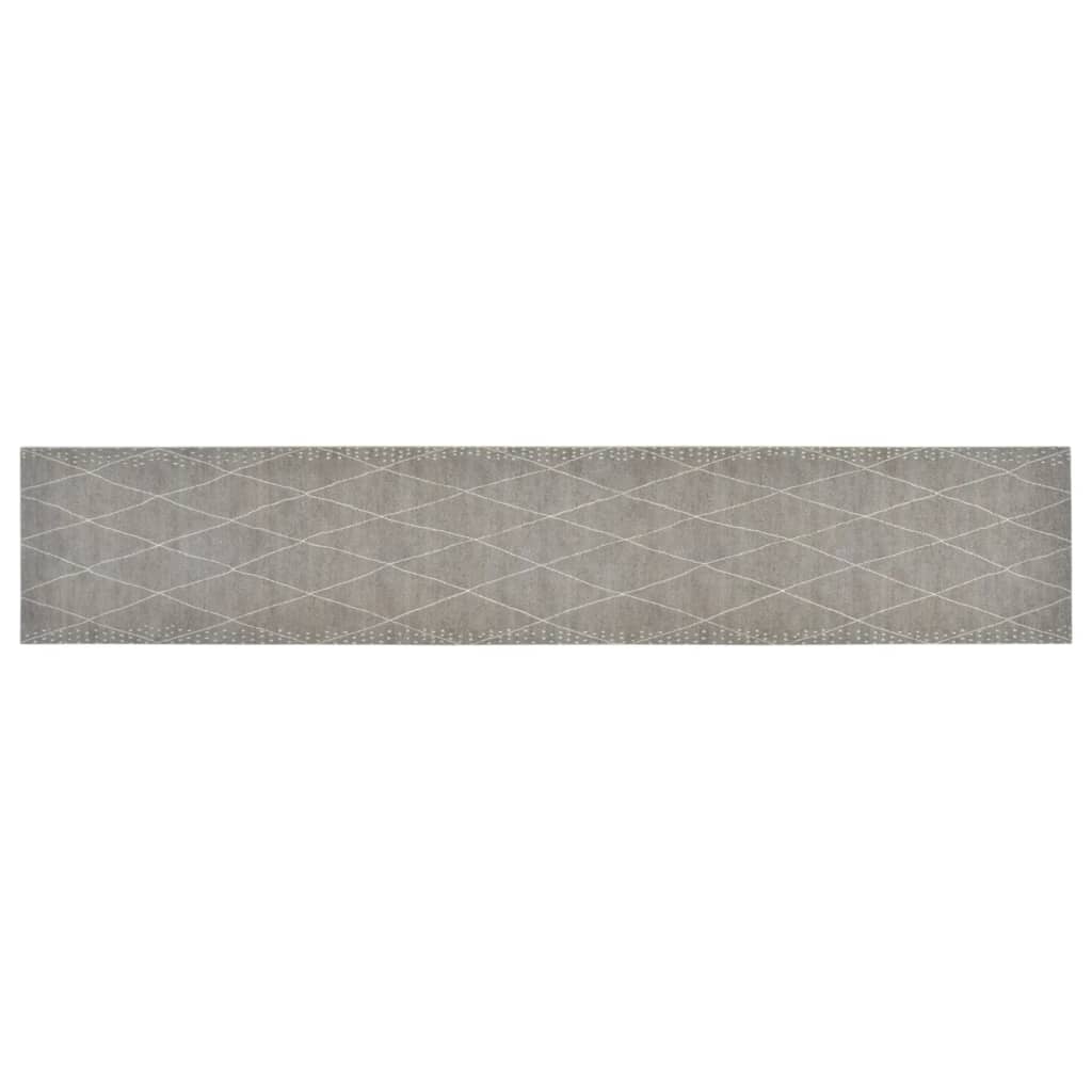 Kjøkkenteppe vaskbar Rhombus 60x300 cm fløyel