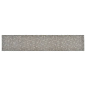 Kjøkkenteppe vaskbar Rhombus 60x300 cm fløyel