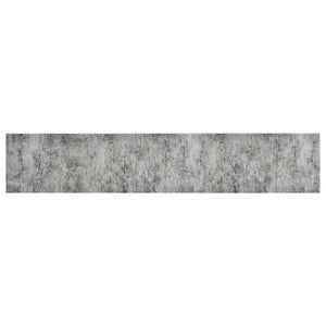 Kjøkkenteppe vaskbar Beton 60x300 cm fløyel