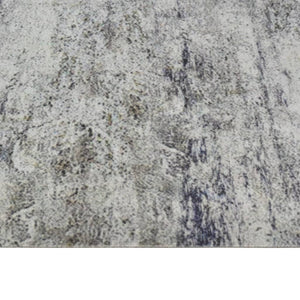Kjøkkenteppe vaskbar Beton 60x300 cm fløyel
