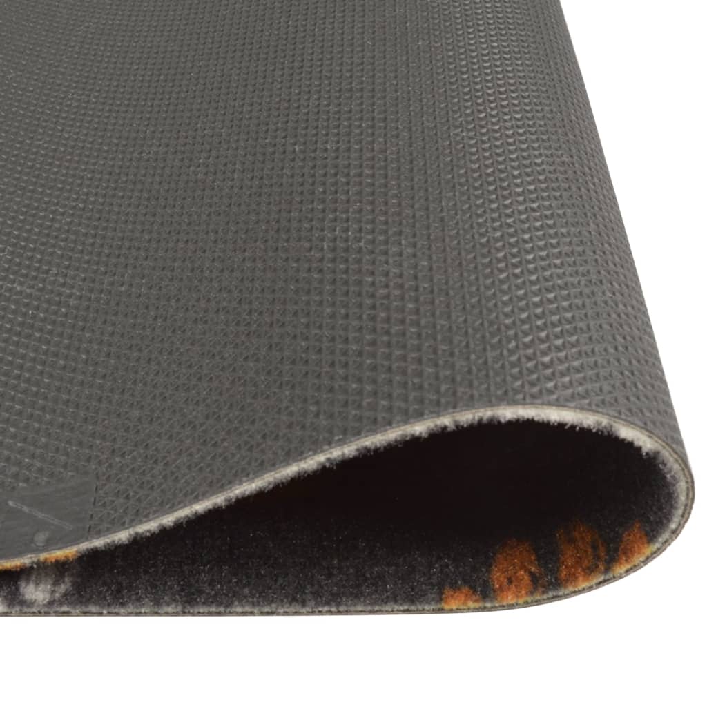 Washable kitchen rug Paws 60x300 cm velvet