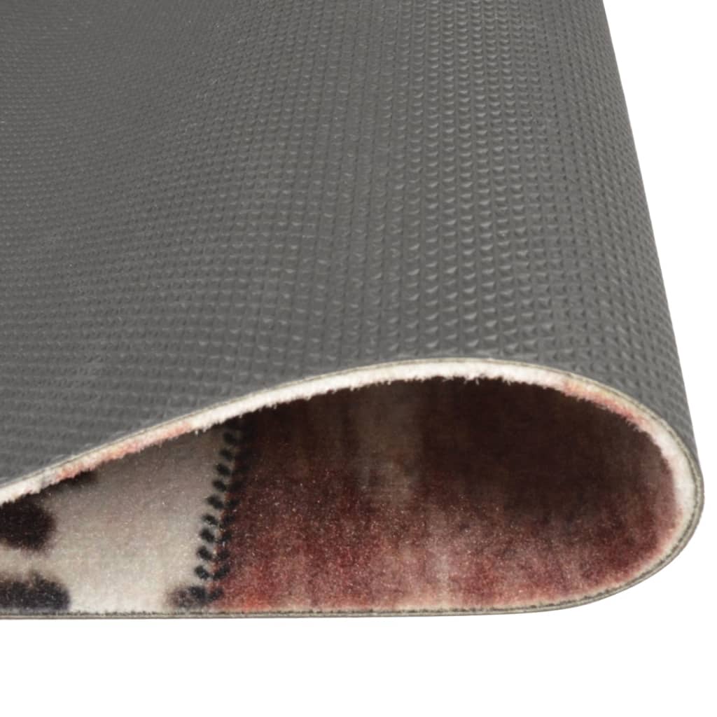 Kjøkkenteppe vaskbar Animal Skin 60x180 cm fløyel