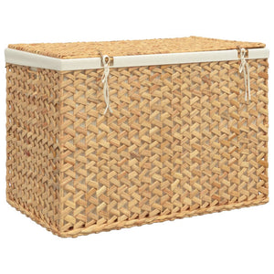 Skittentøyskurv med 3 seksjoner 75x42,5x52 cm vannhyasint