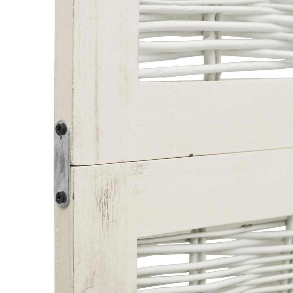 Romdeler 5 paneler hvit heltre keisertre