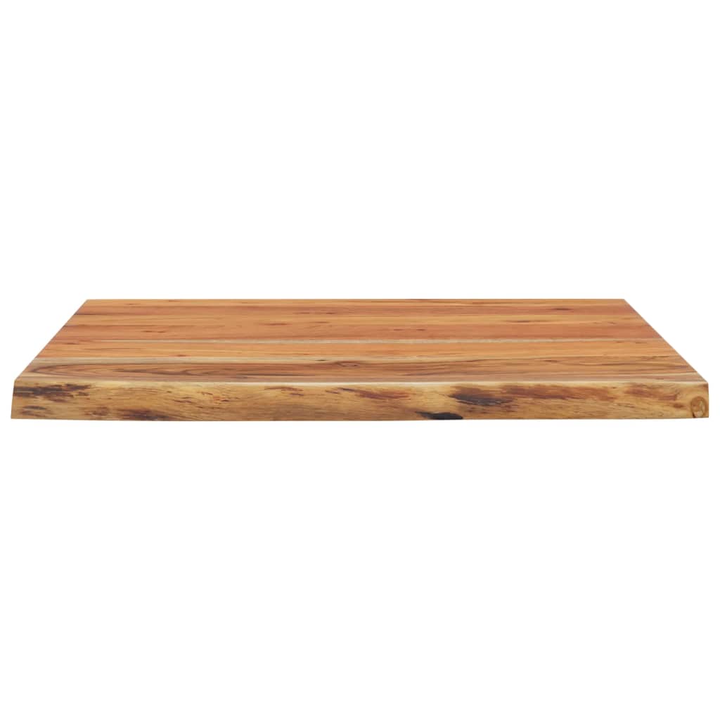 Bathroom countertop 60x60x3.8 cm square solid acacia wood