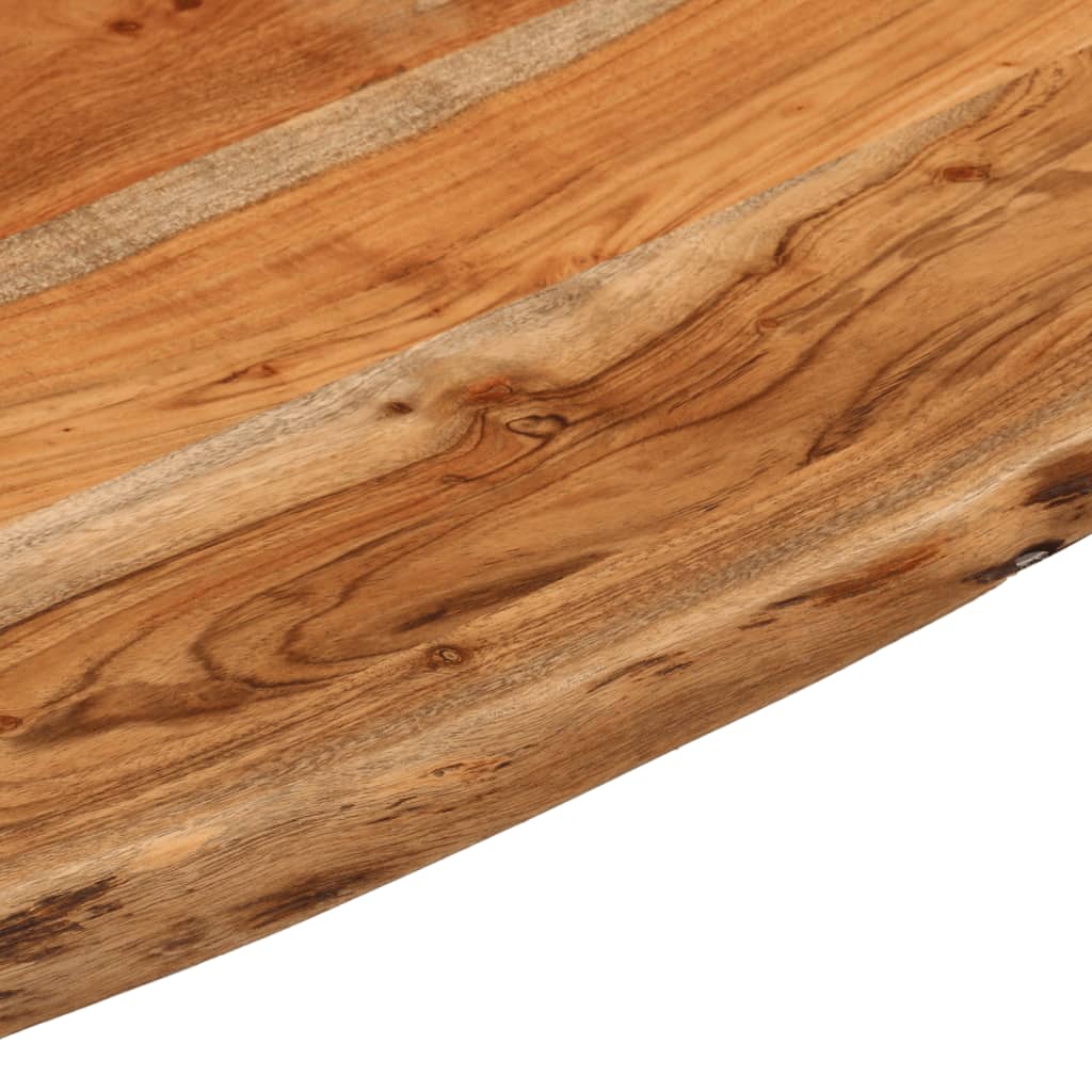 Bathroom countertop 60x60x3.8 cm square solid acacia wood