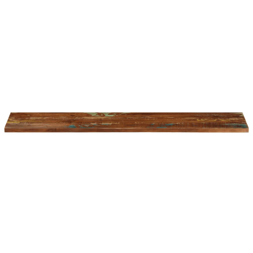 Bordplate 140x20x3,8 cm rektangulær gjenvunnet heltre