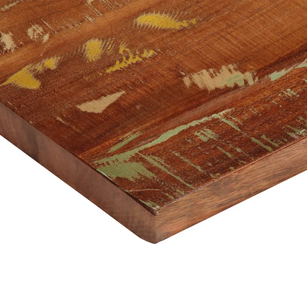 Bordplate 140x20x3,8 cm rektangulær gjenvunnet heltre