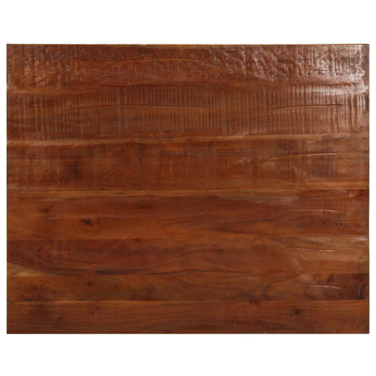 Bordplate 90x80x3,8 cm rektangulær gjenvunnet heltre