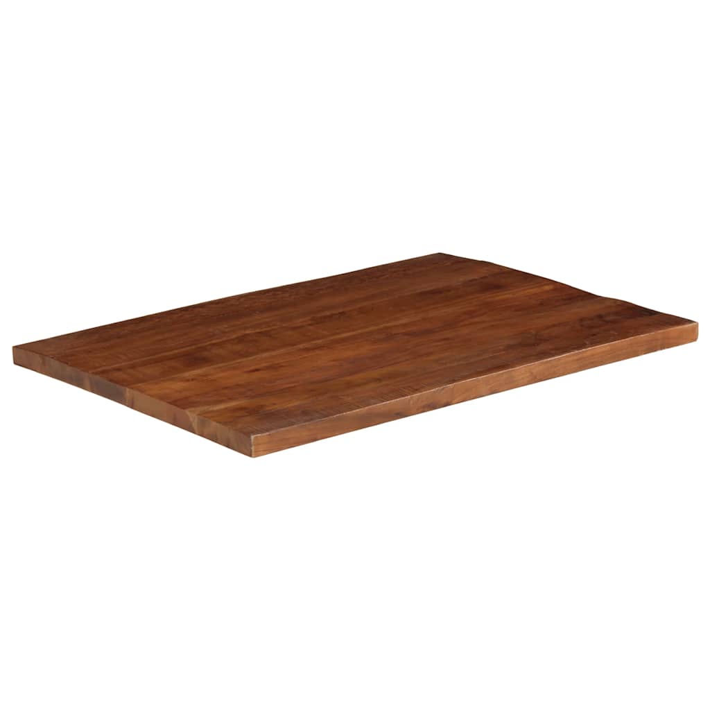Bordplate 90x80x3,8 cm rektangulær gjenvunnet heltre