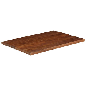 Bordplate 90x80x3,8 cm rektangulær gjenvunnet heltre