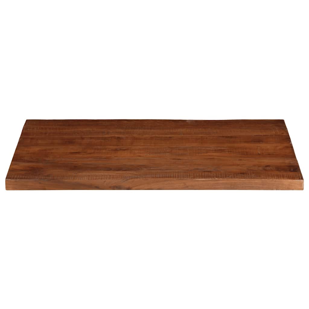 Bordplate 90x80x3,8 cm rektangulær gjenvunnet heltre