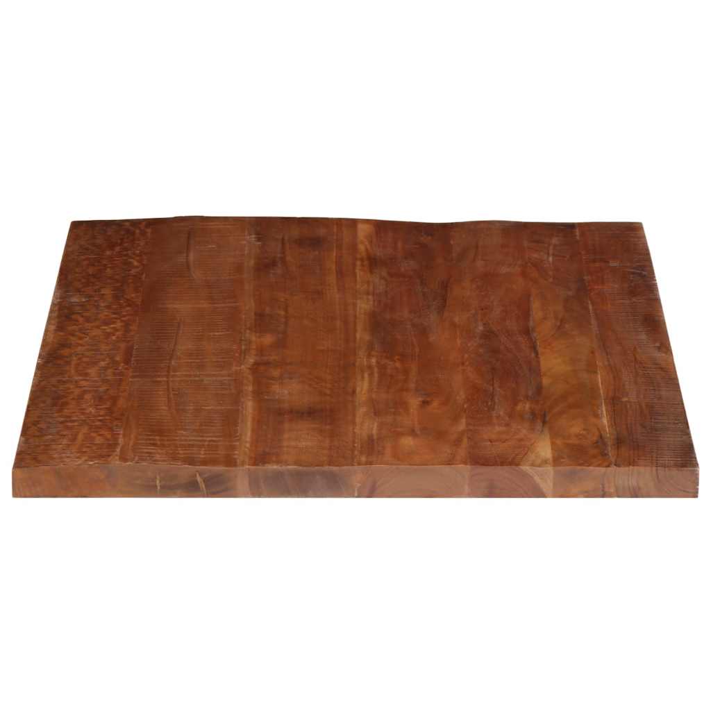 Bordplate 90x80x3,8 cm rektangulær gjenvunnet heltre