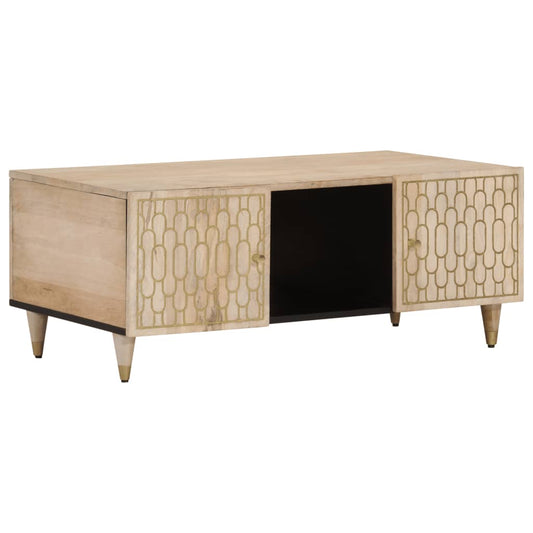 Coffee table 100x54x40 cm solid mango wood