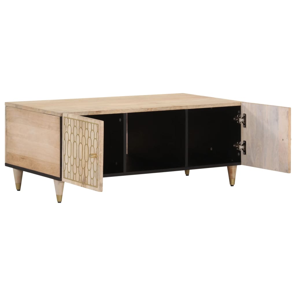 Coffee table 100x54x40 cm solid mango wood