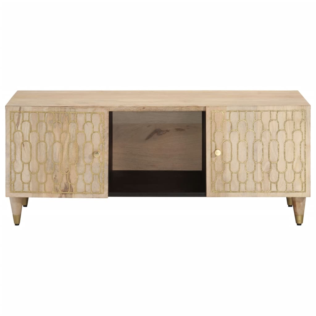 Coffee table 100x54x40 cm solid mango wood