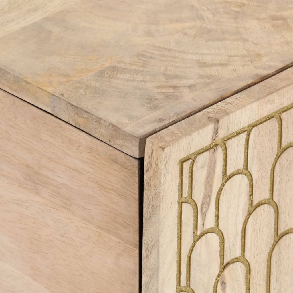 Coffee table 100x54x40 cm solid mango wood