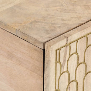 Coffee table 100x54x40 cm solid mango wood