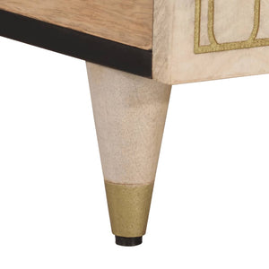 Coffee table 100x54x40 cm solid mango wood