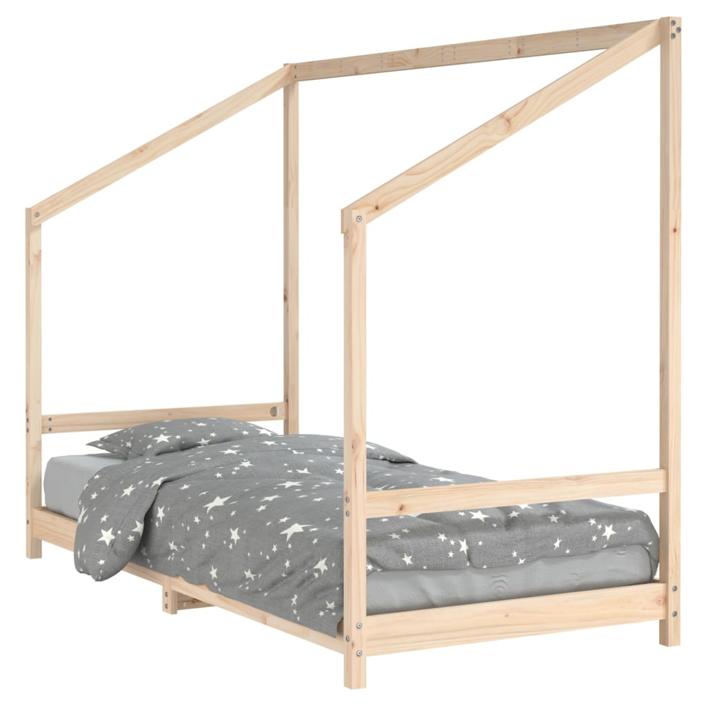 Barnesengeramme 90x200 cm heltre furu