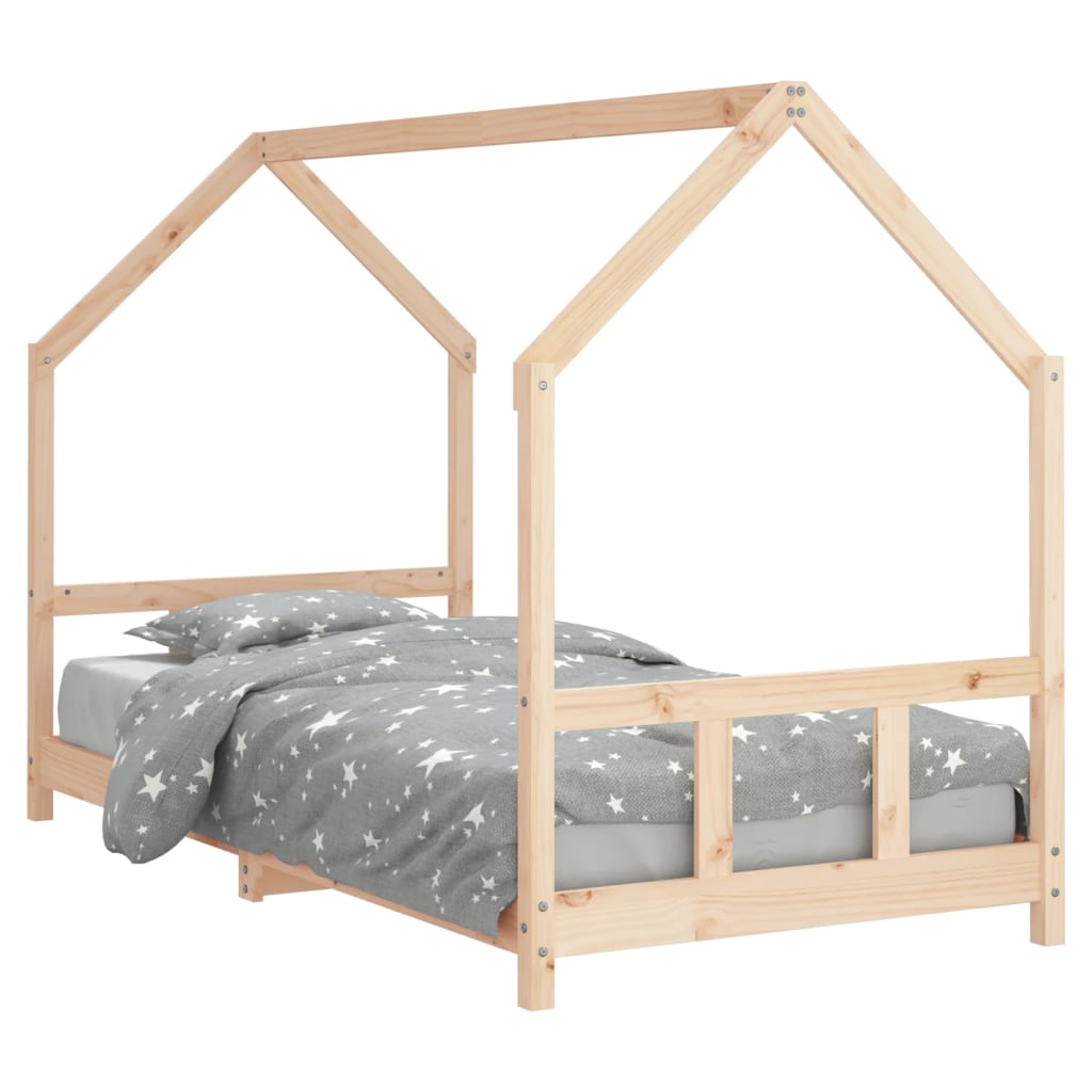 Barnesengeramme 90x190 cm heltre furu