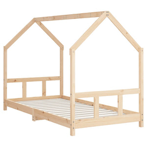 Barnesengeramme 90x190 cm heltre furu