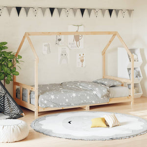 Barnesengeramme 90x190 cm heltre furu