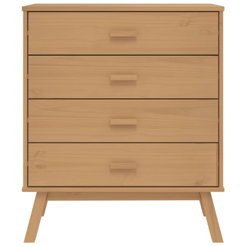 Kommode OLDEN brun heltre furu