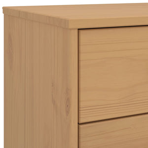 Kommode OLDEN brun heltre furu