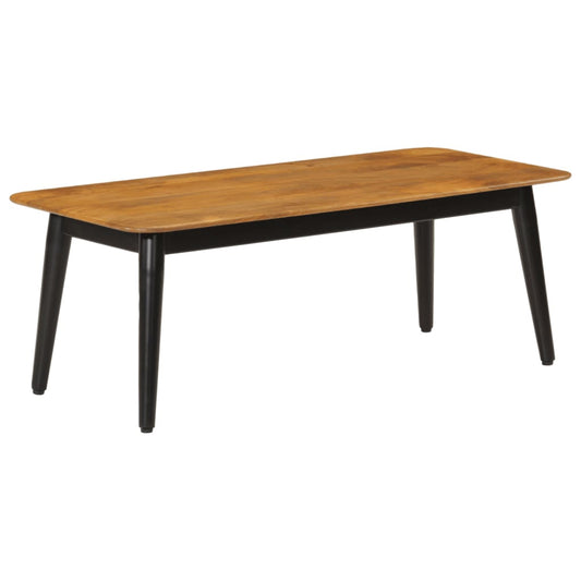 Salongbord 110x50x40 cm heltre mango og jern