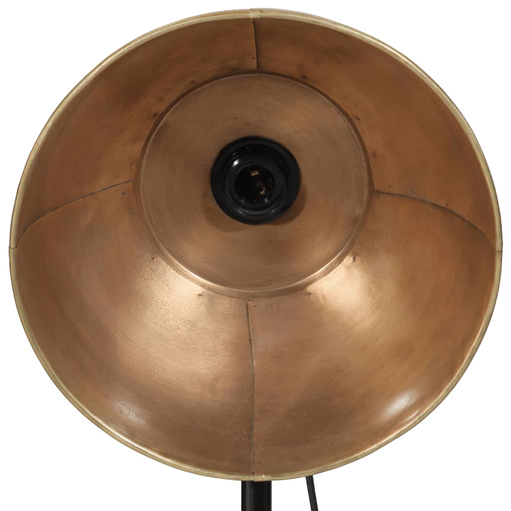 Gulvlampe 25 W vintage messing 61x61x90/150 cm E27