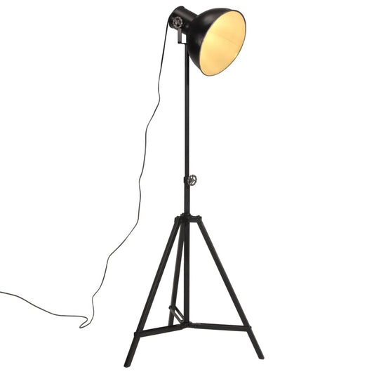 Gulvlampe 25 W svart 61x61x90/150 cm E27