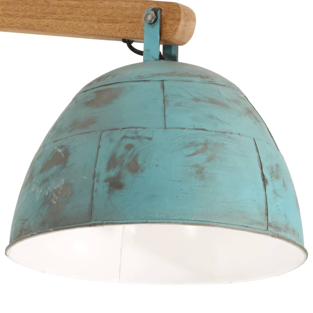 Taklampe 25 W denimblå 105x30x65-108 cm E27