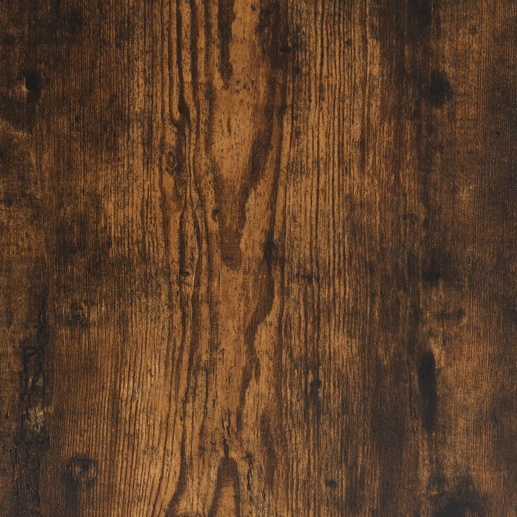 Klesstativ med skooppbevaring røkt eik 100x40x184 cm