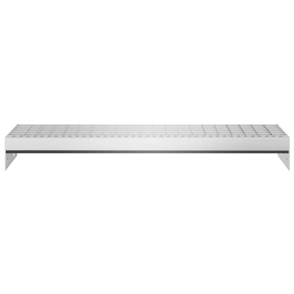 Gittertrinn 60x24x7 cm galvanisert stål