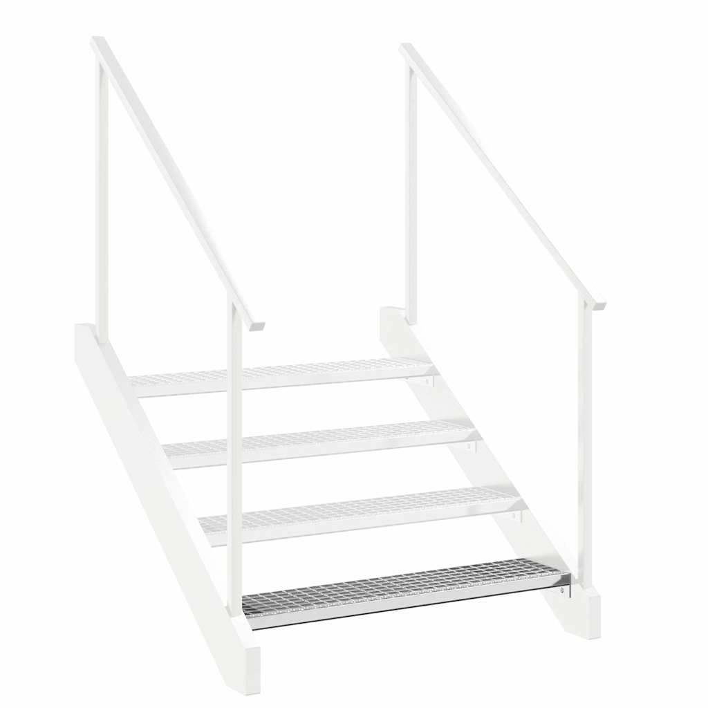 Gittertrinn 90x24x7 cm galvanisert stål