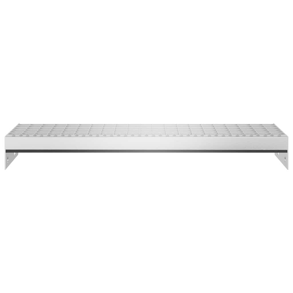Gittertrinn 60x24x7 cm galvanisert stål